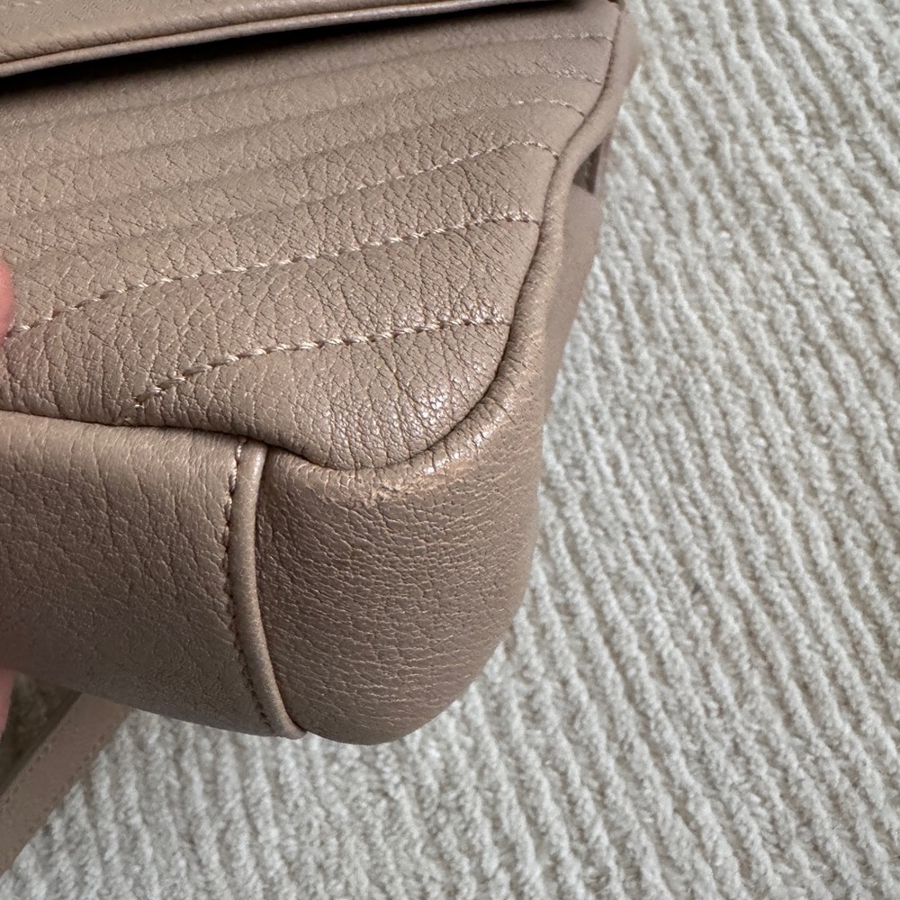 YSL Medium College Bag - Rare Taupe Color - Picture 13 of 16